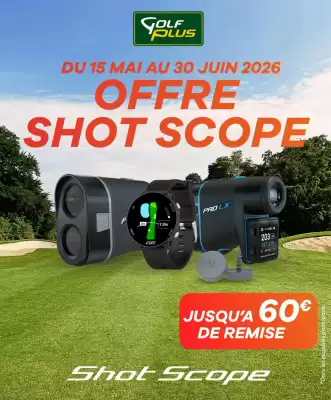 Golf Plus (valable jusqu'au 30-06)
