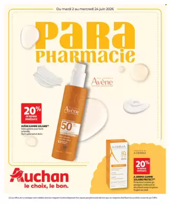 Auchan Parapharmacie (valable jusqu'au 24-06)