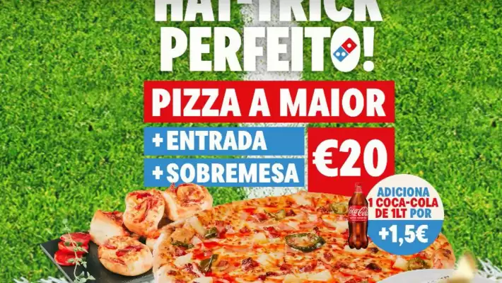 Domino's Pizza (válido até 5-06)
