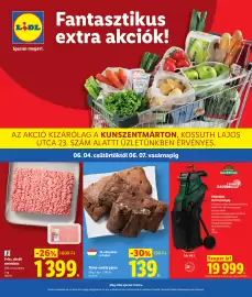 Lidl akciós újság Oldal 1