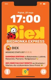 Biedronka gazetka Strona 1