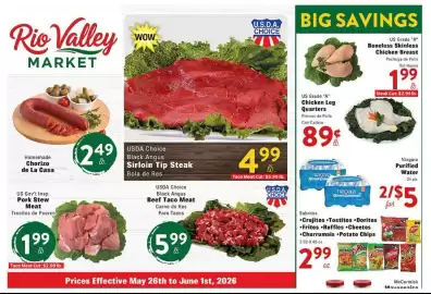Rio Valley Market weekly ad week 22 Page 1