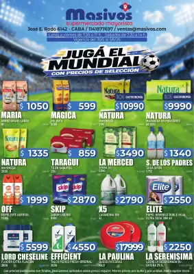 Masivos (válido hasta 5-06)