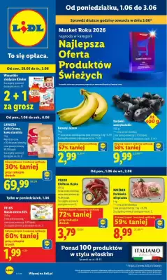 Lidl gazetka (wa偶no艣膰 do 3-06)