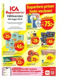 ICA Supermarket reklamblad vecka 23 Sida 1