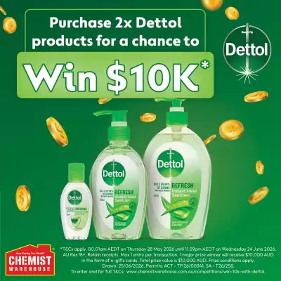 Chemist Warehouse (valid until 24-06)