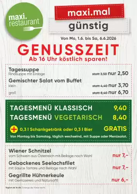 Maximarkt Flugblatt