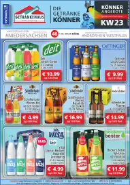 Getränkehaus Prospekt woche 23 Seite 1