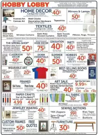 Hobby Lobby weekly ad week 23 Page 1