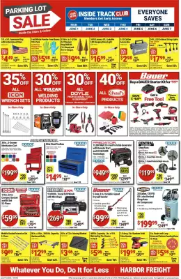 Harbor Freight Tools weekly ad