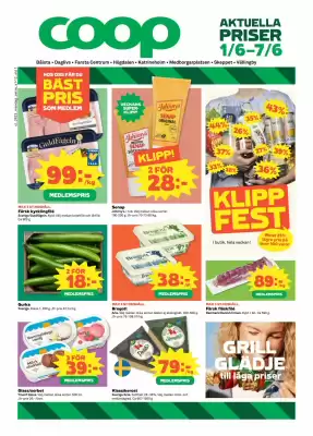 Coop Daglivs reklamblad (giltig till och med 8-06)