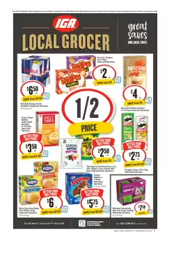 IGA catalogue
