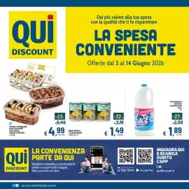 Volantino Qui Discount Pagina 1