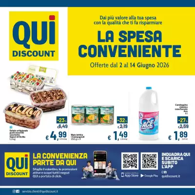 Qui Discount (valido fino al 14-06)