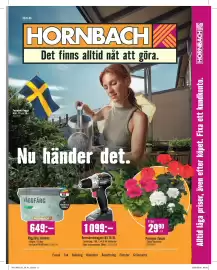 Hornbach reklamblad Sida 1