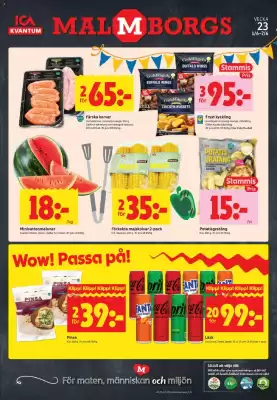 ICA Kvantum reklamblad (giltig till och med 7-06)