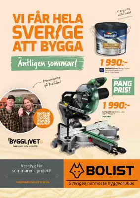 Bolist reklamblad