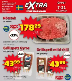 Extra Mjällby Stormarknad reklamblad vecka 23 Sida 3