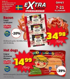 Extra Mjällby Stormarknad reklamblad vecka 23 Sida 7
