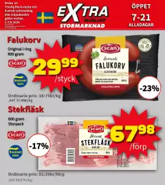Extra Mjällby Stormarknad reklamblad vecka 23 Sida 8