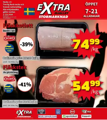 Extra Mjällby Stormarknad (giltig till och med 7-06)