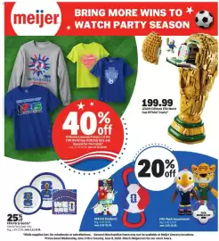 Meijer weekly ad week 23 Page 1