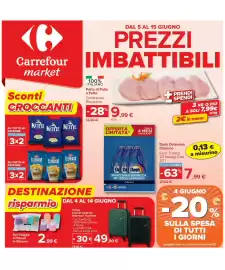 Volantino Carrefour Market Pagina 1