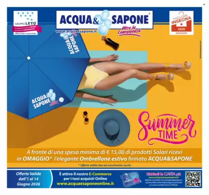 Acqua & Sapone (valido fino al 14-06)
