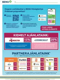 Benu Gyógyszertárak akciós újság Oldal 12