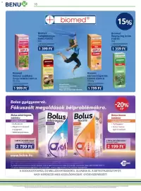Benu Gyógyszertárak akciós újság Oldal 18