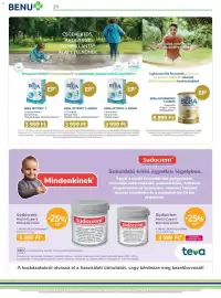 Benu Gyógyszertárak akciós újság Oldal 24