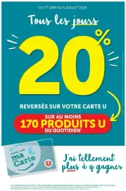 Catalogue Super U | Carte U page 1