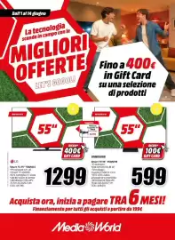 Volantino MediaWorld Pagina 1