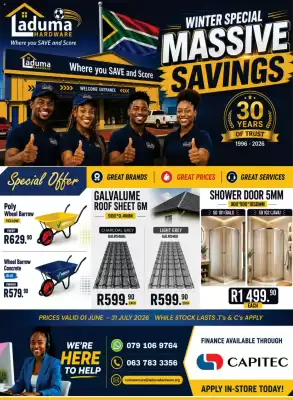 Laduma Hardware catalogue catalogue (valid until 31-07)