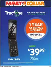 Family Dollar weekly ad Page 1