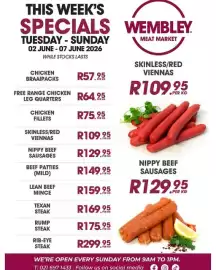 The Wembley Meat Market catalogue week 23 Page 1