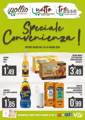 Volantino Supermercato Pollio (valido fino al 14-06)