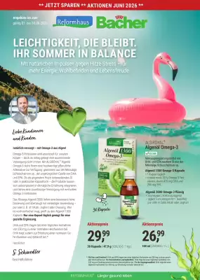 Reformhaus Bacher (gültig bis 30-06)