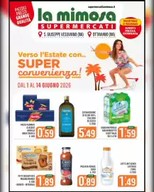 Volantino La Mimosa Supermercati Pagina 1