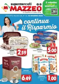 Volantino Mazzeo Supermercati Pagina 1