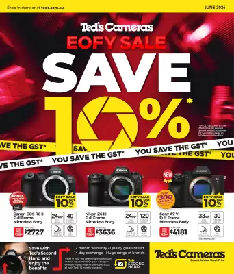 Teds Cameras (valid until 30-06)