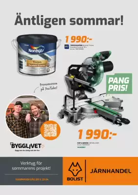 Bolist reklamblad
