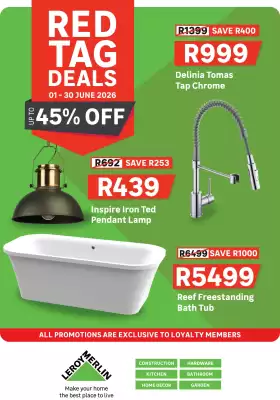 Leroy Merlin catalogue (valid until 30-06)