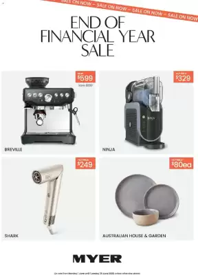 Myer catalogue (valid until 30-06)