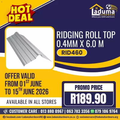 Laduma Hardware catalogue catalogue (valid until 15-06)