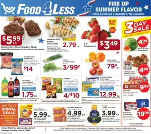 Food 4 Less weekly ad week 23 Page 1