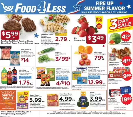 Food 4 Less weekly ad
