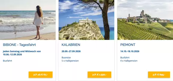 Springer Reisen Katalog Seite 3
