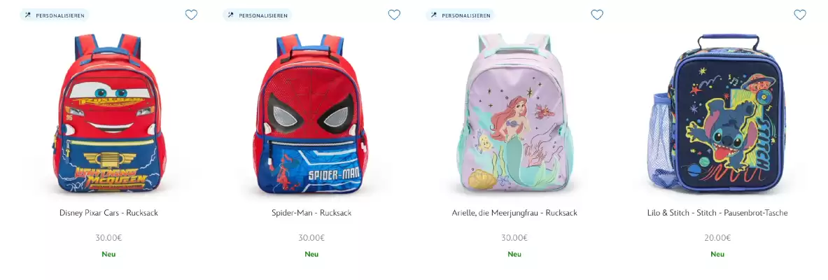 Disney Store (gültig bis 8-06)