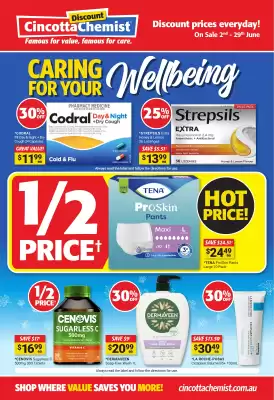 Cincotta Chemist (valid until 29-06)